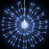  karácsonyi hideg fehér csillagfény 140 db LED 17 cm