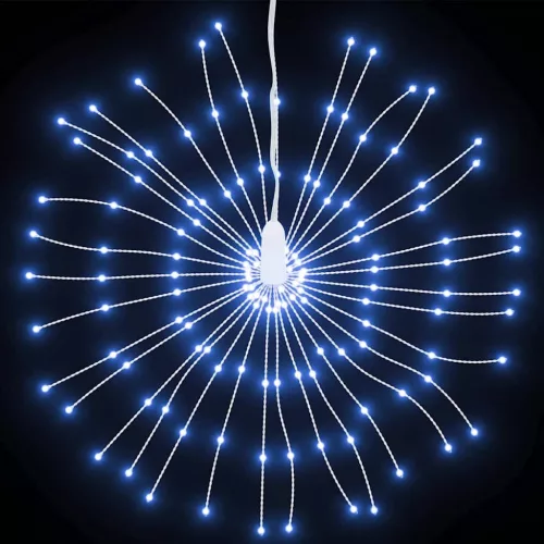 karácsonyi hideg fehér csillagfény 140 db LED 17 cm