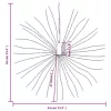  karácsonyi hideg fehér csillagfény 140 db LED 17 cm