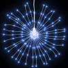  4 db karácsonyi hideg fehér csillagfény 140 db LED 17 cm