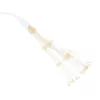  karácsonyi hideg fehér csillagfény 140 db LED 17 cm