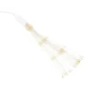  4 db karácsonyi hideg fehér csillagfény 140 db LED 17 cm