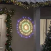  4 db karácsonyi többszínű csillagfény 140 db LED 17 cm