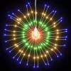  4 db karácsonyi többszínű csillagfény 140 db LED 17 cm