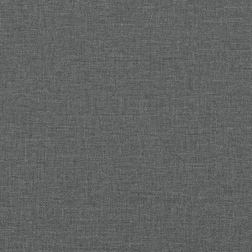  sötétszürke szövet dönthető masszázsfotel lábtartóval