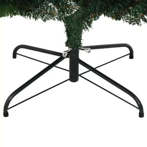  csuklópántos műkarácsonyfa piros bogyókkal 180 cm