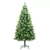  csuklópántos műkarácsonyfa állvánnyal 210 cm