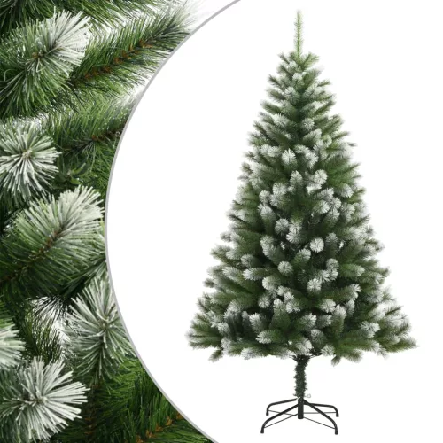  csuklópántos műkarácsonyfa hóval 240 cm