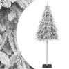  műkarácsonyfa hóval 210 cm