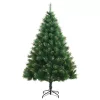  csuklópántos műkarácsonyfa állvánnyal 180 cm