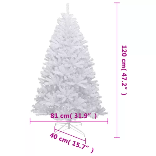  csuklópántos műkarácsonyfa hóval 120 cm