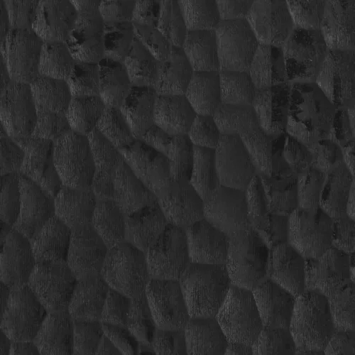  fekete tömör mangófa tálalószekrény 40 x 33 x 75 cm