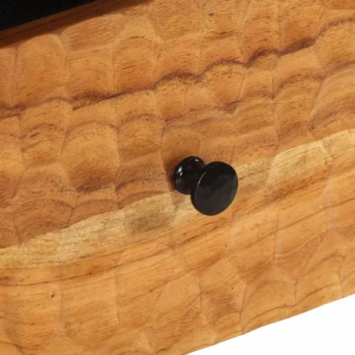  2 db tömör akácfa éjjeliszekrény 40 x 33 x 46 cm