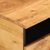  tömör akácfa dohányzóasztal 80 x 54 x 40 cm