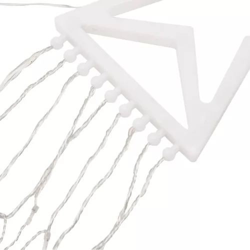  kék 320 LED-es karácsonyfafüzér 375 cm