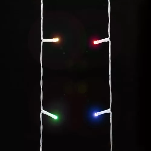  színes 320 LED-es karácsonyfafüzér 375 cm