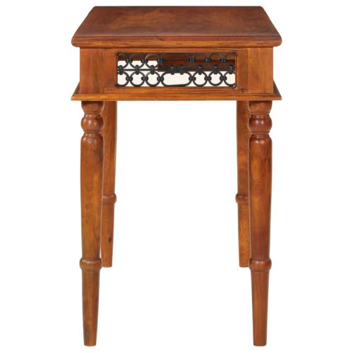  tömör akácfa íróasztal fiókkal 110 x 50 x 76 cm