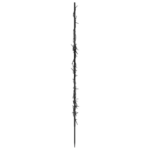  karácsonyi csillag fénydekoráció cövekekkel 80 LED 60 cm