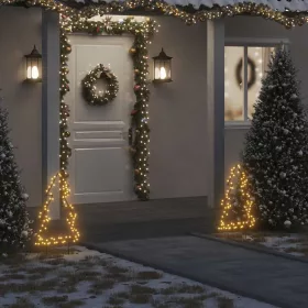 karácsonyi fa fénydekoráció 80 LED 60 cm