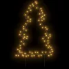  karácsonyi fa fénydekoráció 80 LED 60 cm