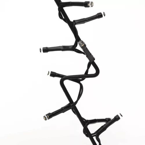  karácsonyfa fénydekoráció 3 db cövekkel 50 LED 29 cm