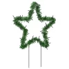 karácsonyi csillag fénydekoráció 3 cövekkel 50 LED 29 cm