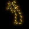  karácsonyi hullócsillag fénydekoráció cövekekkel 115 LED 89 cm
