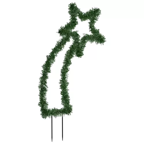  karácsonyi hullócsillag fénydekoráció cövekekkel 115 LED 89 cm