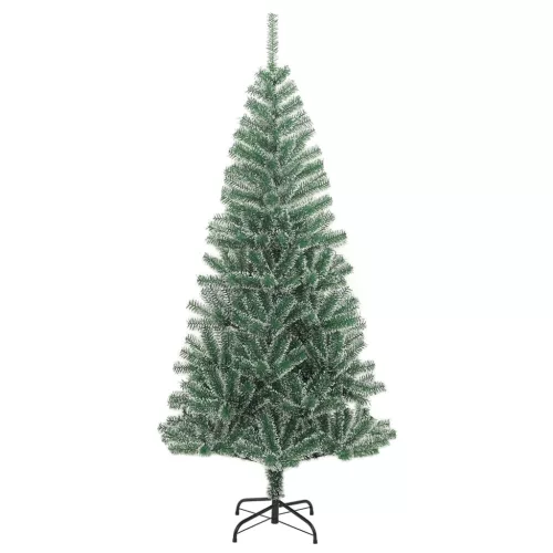  zöld műkarácsonyfa hóval 240 cm