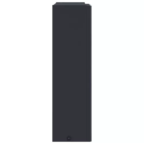  szürke tükrös fürdőszobaszekrény LED-del 45 x 13 x 52 cm