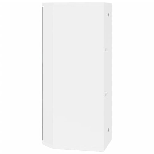  fehér fürdőszobai tükrös sarokszekrény 30 x 24 x 60 cm