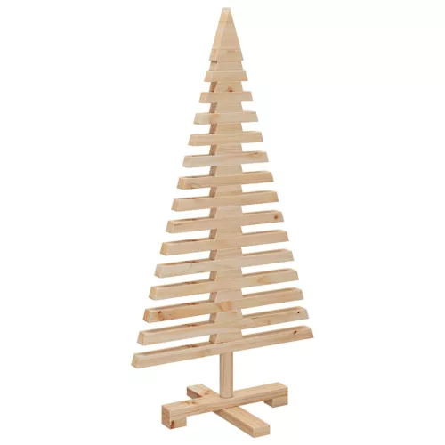  tömör fenyő karácsonyfa dekorációnak 90 cm