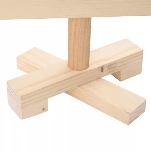  tömör fenyő karácsonyfa dekorációnak 90 cm