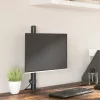  fekete acél monitorállvány VESA 75/100 mm