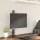  fekete acél monitorállvány VESA 75/100 mm