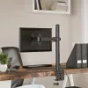  fekete acél monitorállvány VESA 75/100 mm