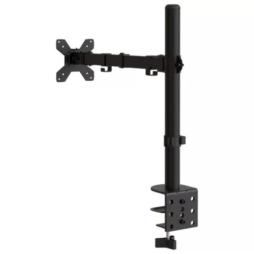  fekete acél monitorállvány VESA 75/100 mm