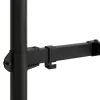  fekete acél monitorállvány VESA 75/100 mm
