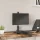  fekete acél monitorállvány VESA 75/100 mm