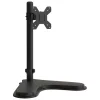  fekete acél monitorállvány VESA 75/100 mm