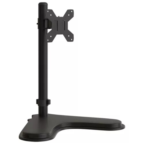  fekete acél monitorállvány VESA 75/100 mm
