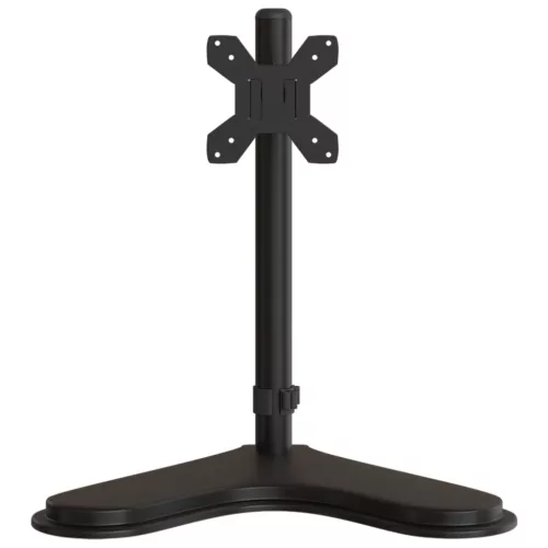  fekete acél monitorállvány VESA 75/100 mm