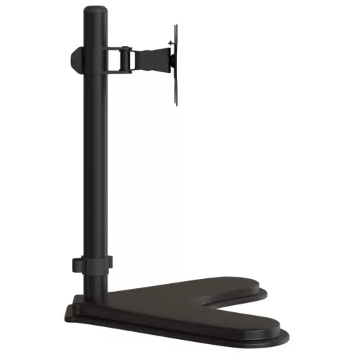  fekete acél monitorállvány VESA 75/100 mm