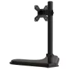  fekete acél monitorállvány VESA 75/100 mm
