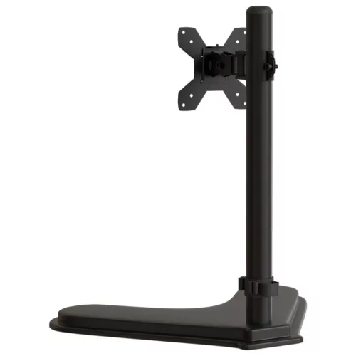  fekete acél monitorállvány VESA 75/100 mm