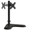  fekete acél monitorállvány VESA 75/100 mm