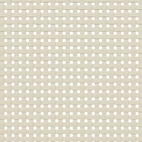  SENJA fehér rattanhatású tömör fenyő könyvszekrény 90x35x130 cm