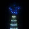  kék LED karácsonyfa 275 LED 180 cm