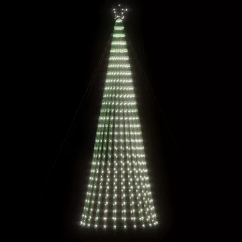  hideg fehér LED karácsonyfa 688 LED 300 cm