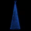  kék LED karácsonyfa 688 LED 300 cm